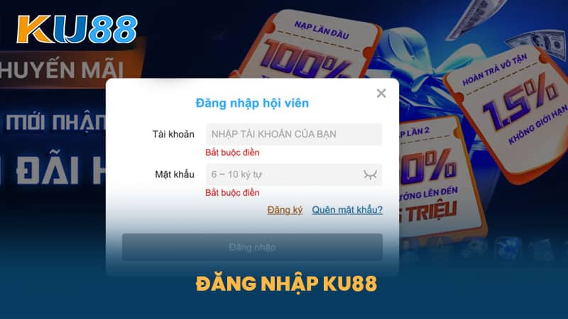 Đăng nhập ku88